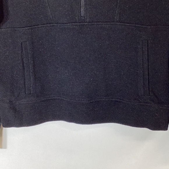 Faherty Legend Lounge Half Zip Sweatshirt-
Heathered Black Twill Size Small - Picture 8 of 12